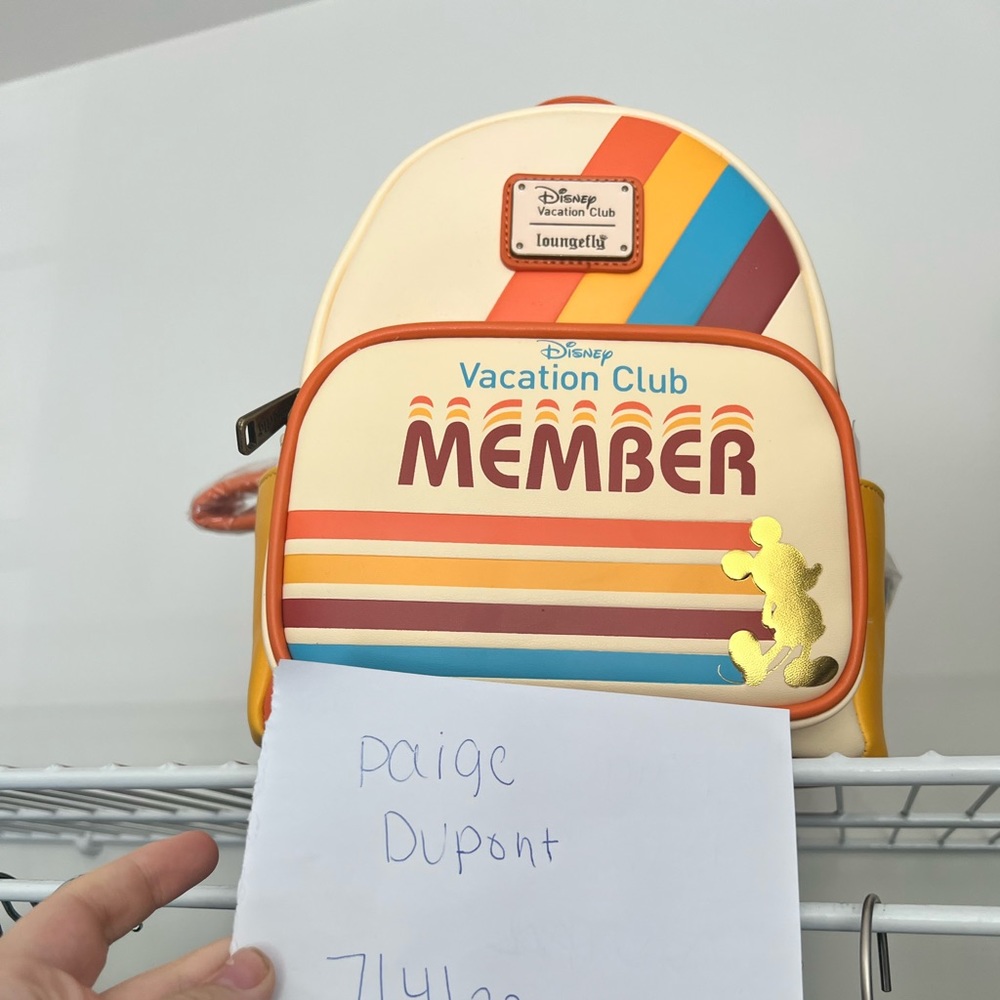 Loungefly Disney Vacation Club Exclusive Backspace